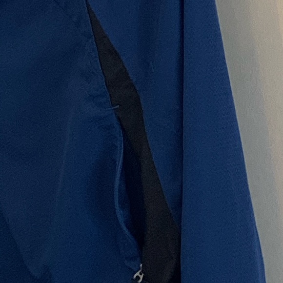 Asics Blue Windbreaker Zip Up Jacket Size Medium - Picture 4 of 9